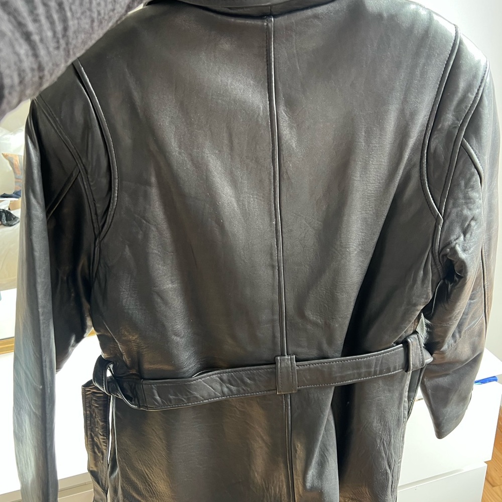 Vintage Sherpa Leather Jacket